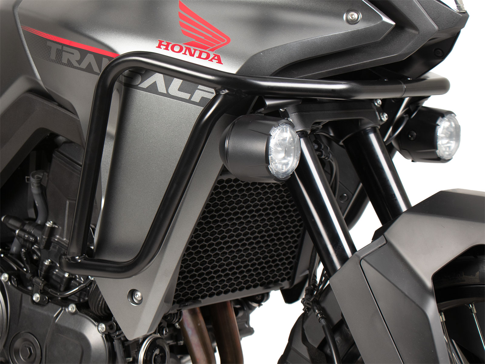 Tankbeschermer zwart voor Honda XL 750 Transalp (23-) Hepco & Becker