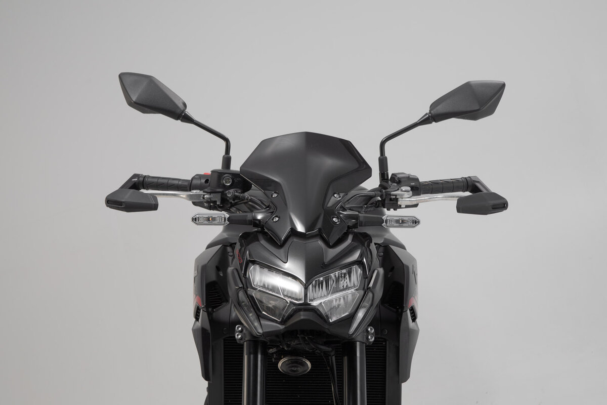 SW-Motech hendelbeschermer met winddeflector voor Kawasaki Z 1100 /SE (26-) / Z 650 S (26-)
