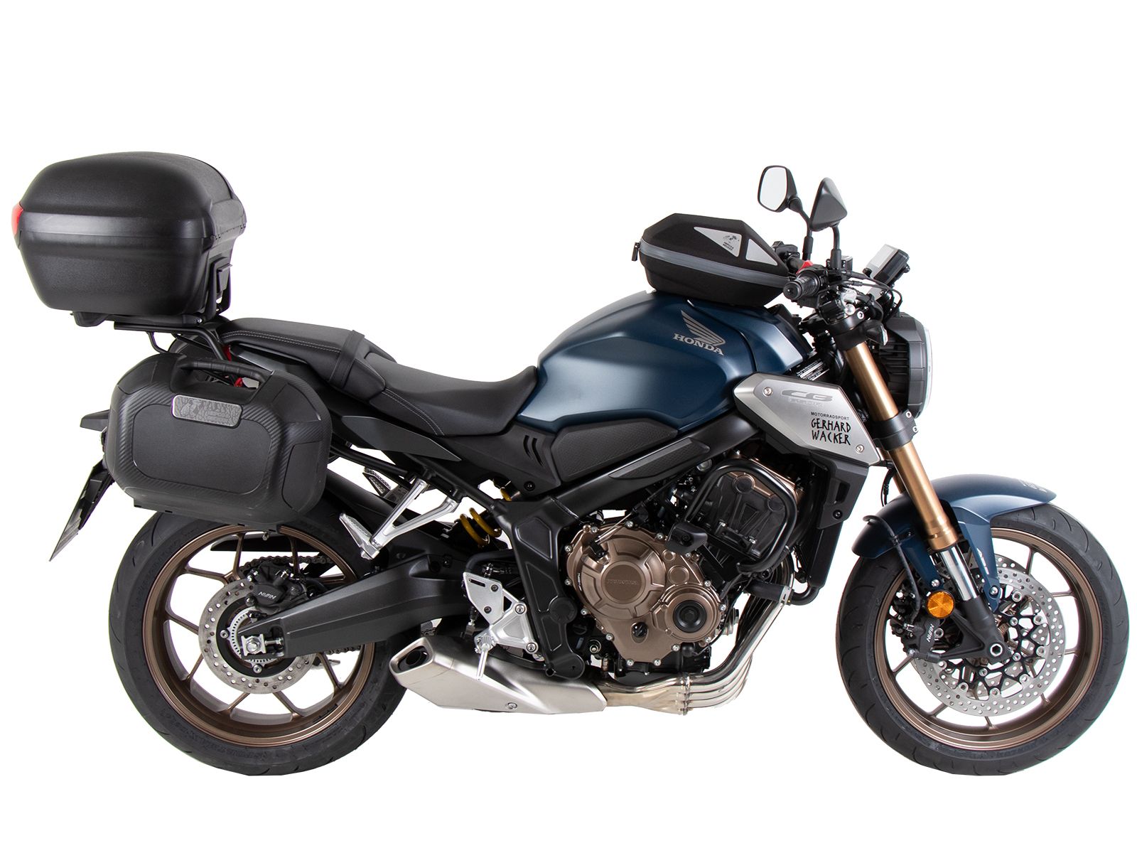 Aluminium topkofferdrager voor Honda CB 650 R (21-23) Hepco & Becker