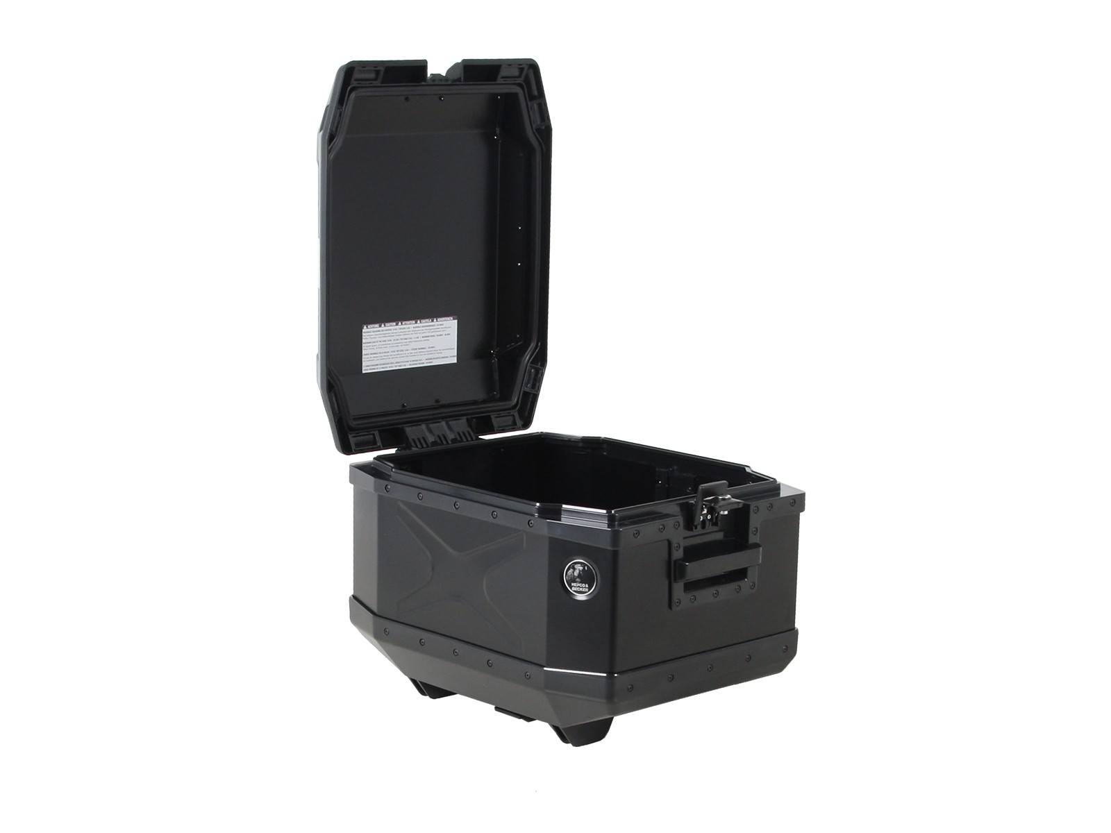 Topkoffer Alu Xplorer 45 zwart Hepco & Becker