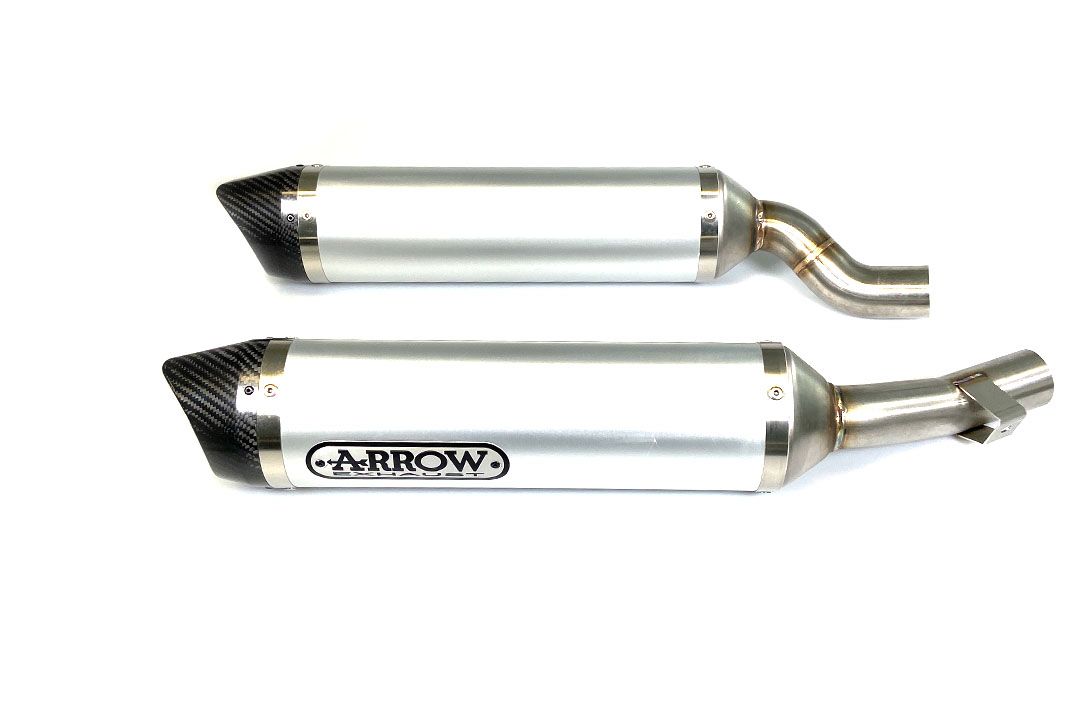 ARROW uitlaat DARK THUNDER voor Kawasaki Z 1000 (10-)