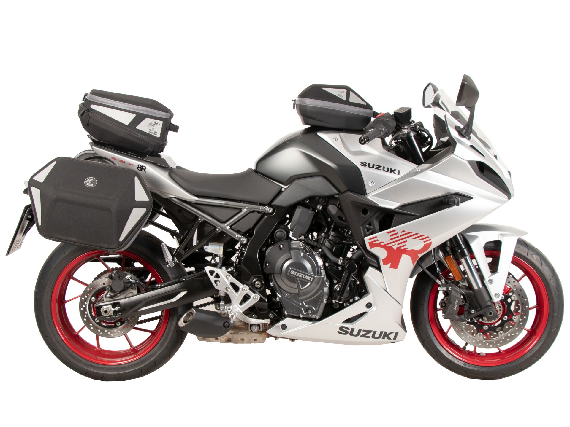 Sportrack zwart voor Suzuki GSX-8R (24- ) Hepco & Becker