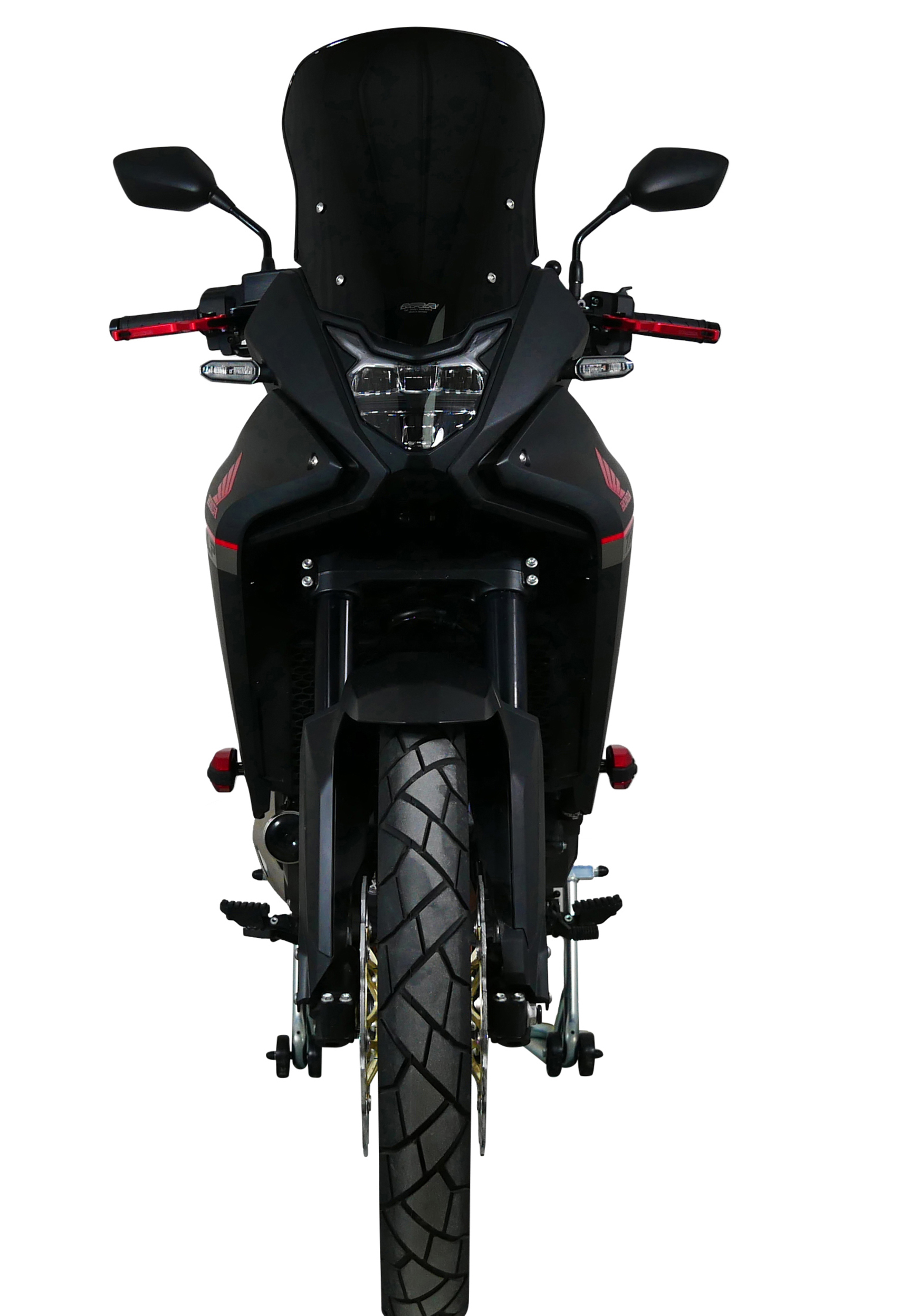 MRA touring windscherm "TM" zwart voor Honda XL 750 Transalp (23-24)