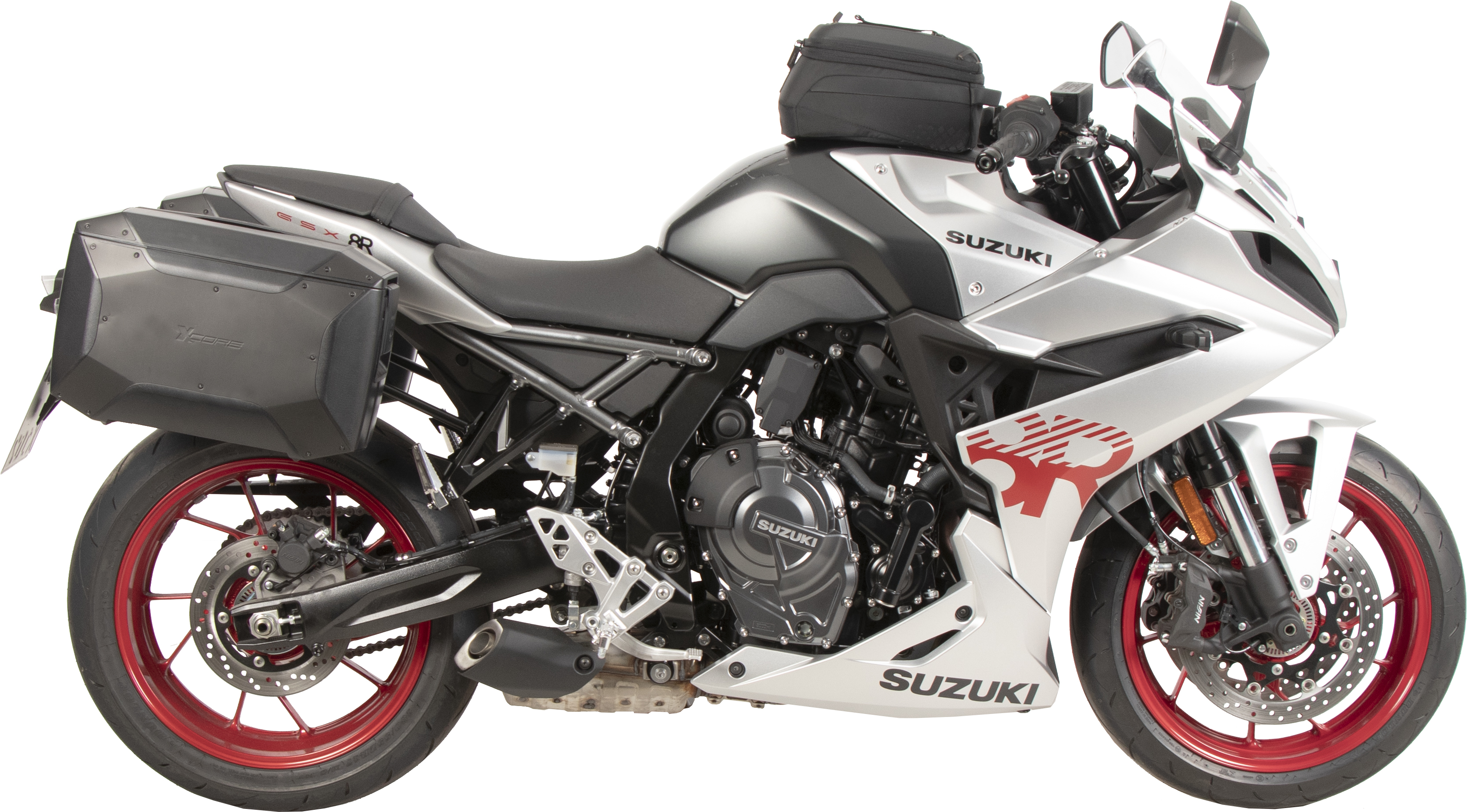 C-Bow zijdrager zwart voor Suzuki GSX-8R (24- ) Hepco & Becker