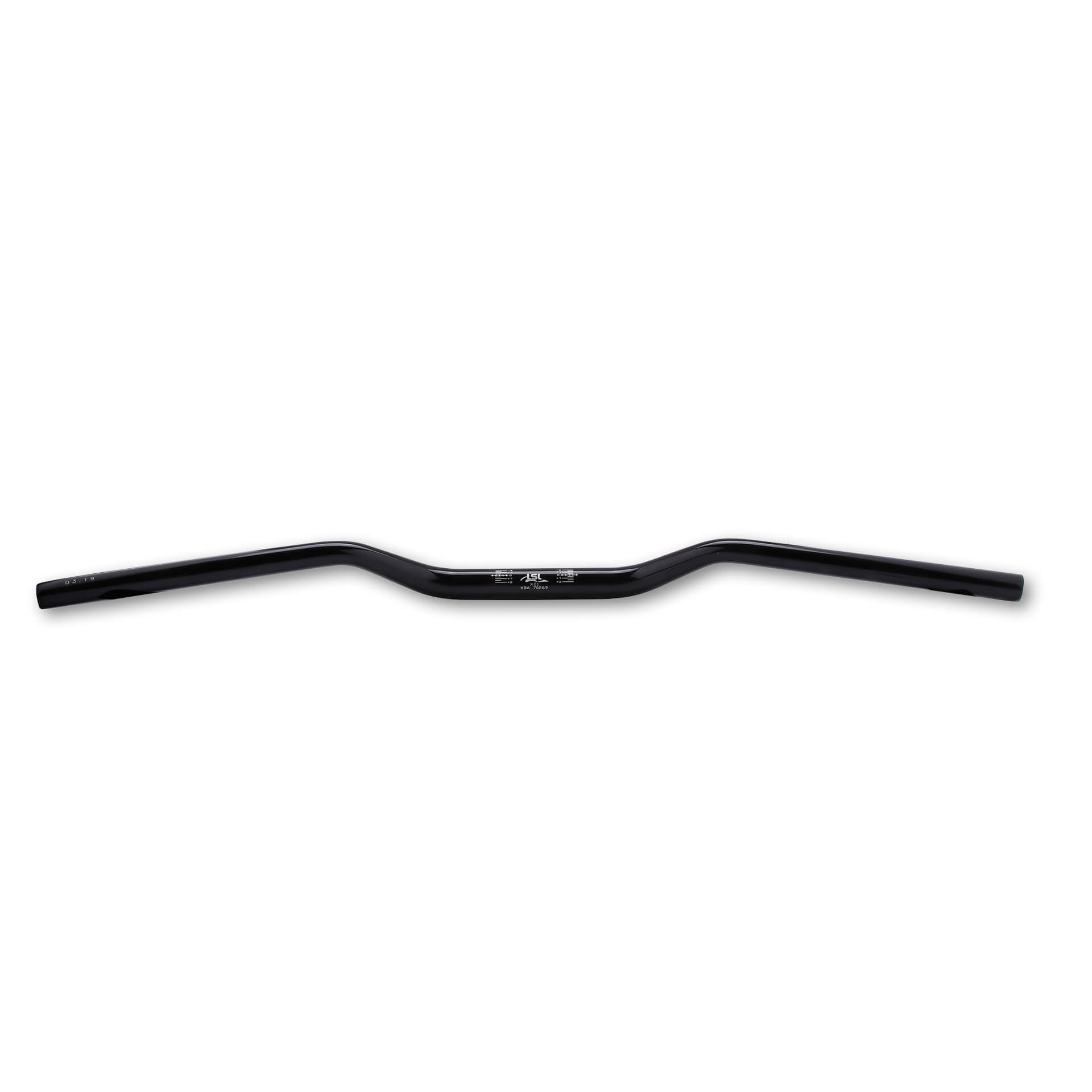 LSL X-Bar Alu-Lenker Superbike X01, 1 1/8 Zoll, schwarz glänzend