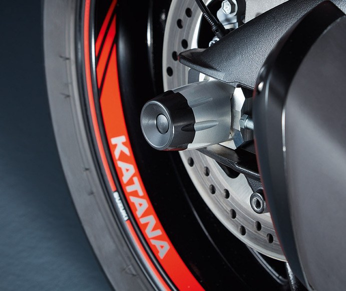 Asbeschermer achter voor Suzuki GSX-S 1000 S Katana (Bj.19-) Origineel Suzuki