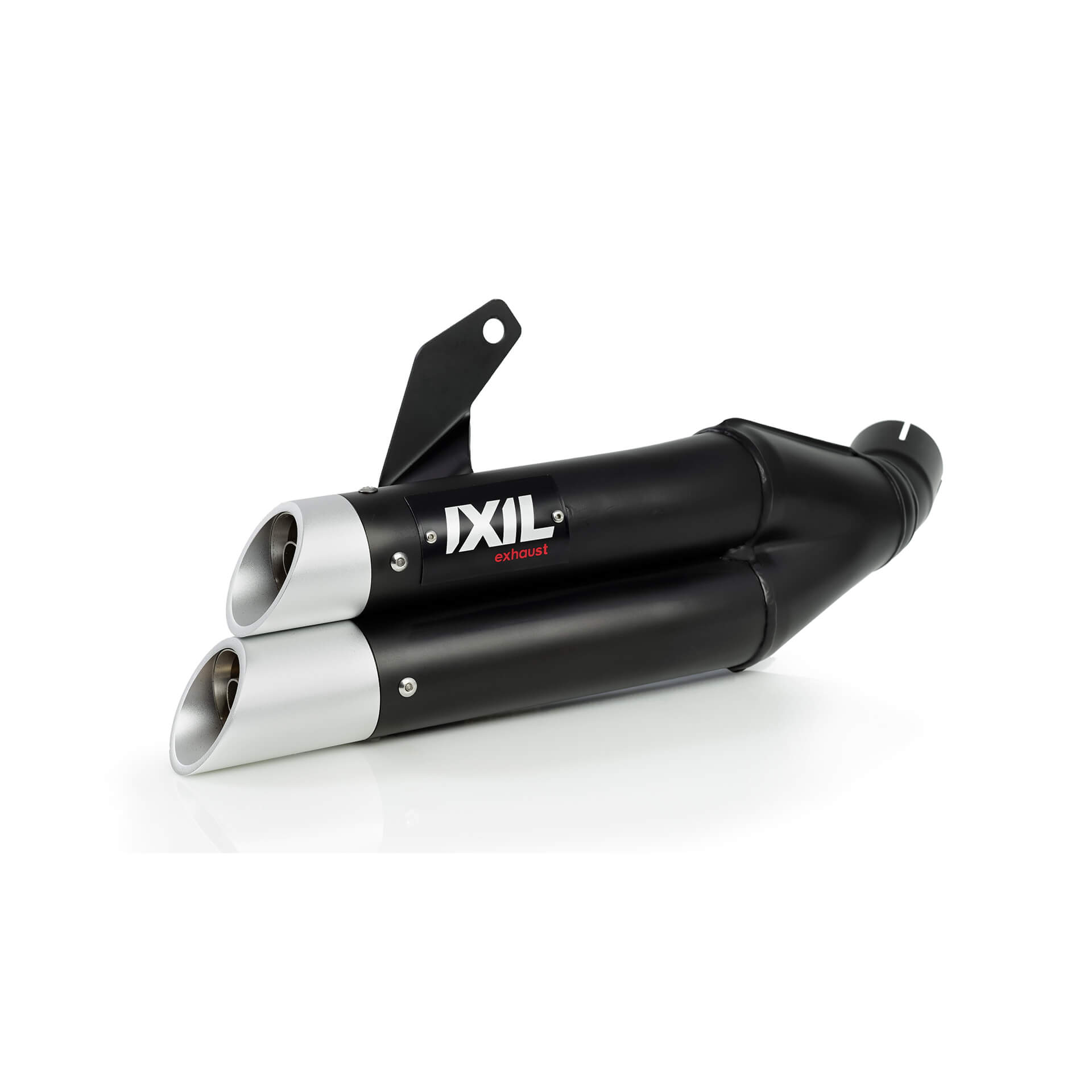 IXIL Hyperlow XL compleet systeem Kawasaki Z 650 /650 Ninja, RVS zwart, E-keur, Euro5