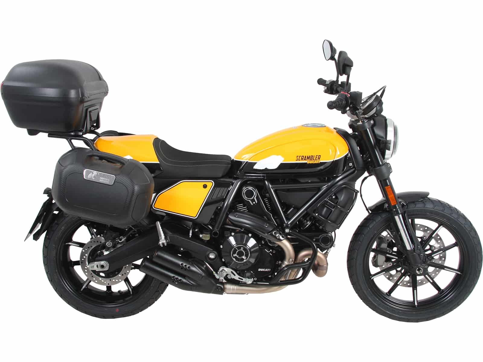 Easyrack topkoffer zwart voor Ducati Scrambler 800 (19-22) Hepco & Becker
