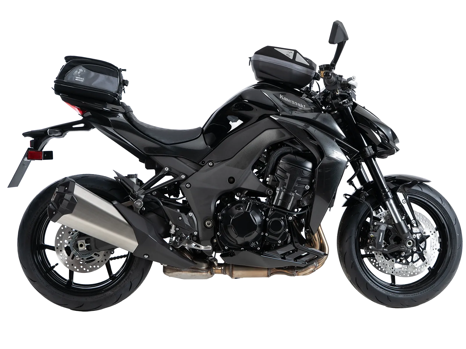 Sportrek zwart voor Kawasaki Z 1100 / SE (26-) Hepco & Becker
