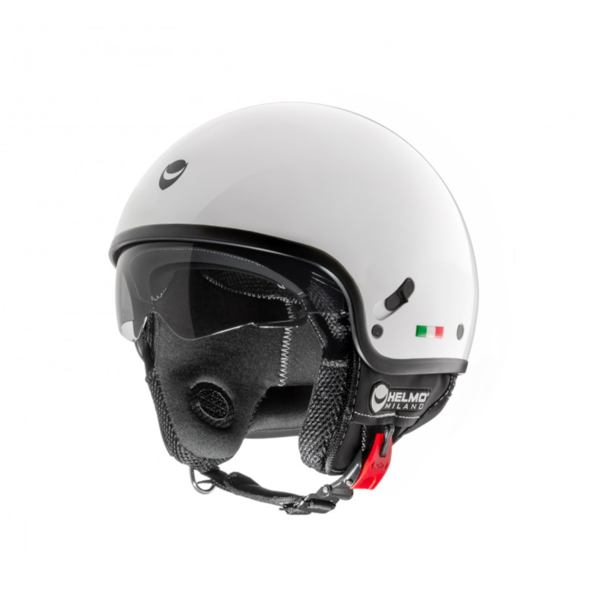 Helmo Milano Demi Jet, Puro Slider, wit, glanzend