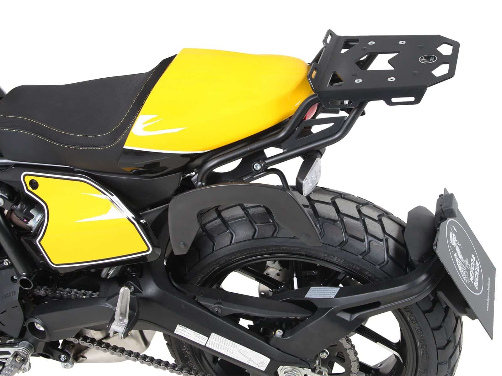 C-Bow zijdrager zwart voor Ducati Scrambler 800 (19-22) Hepco & Becker
