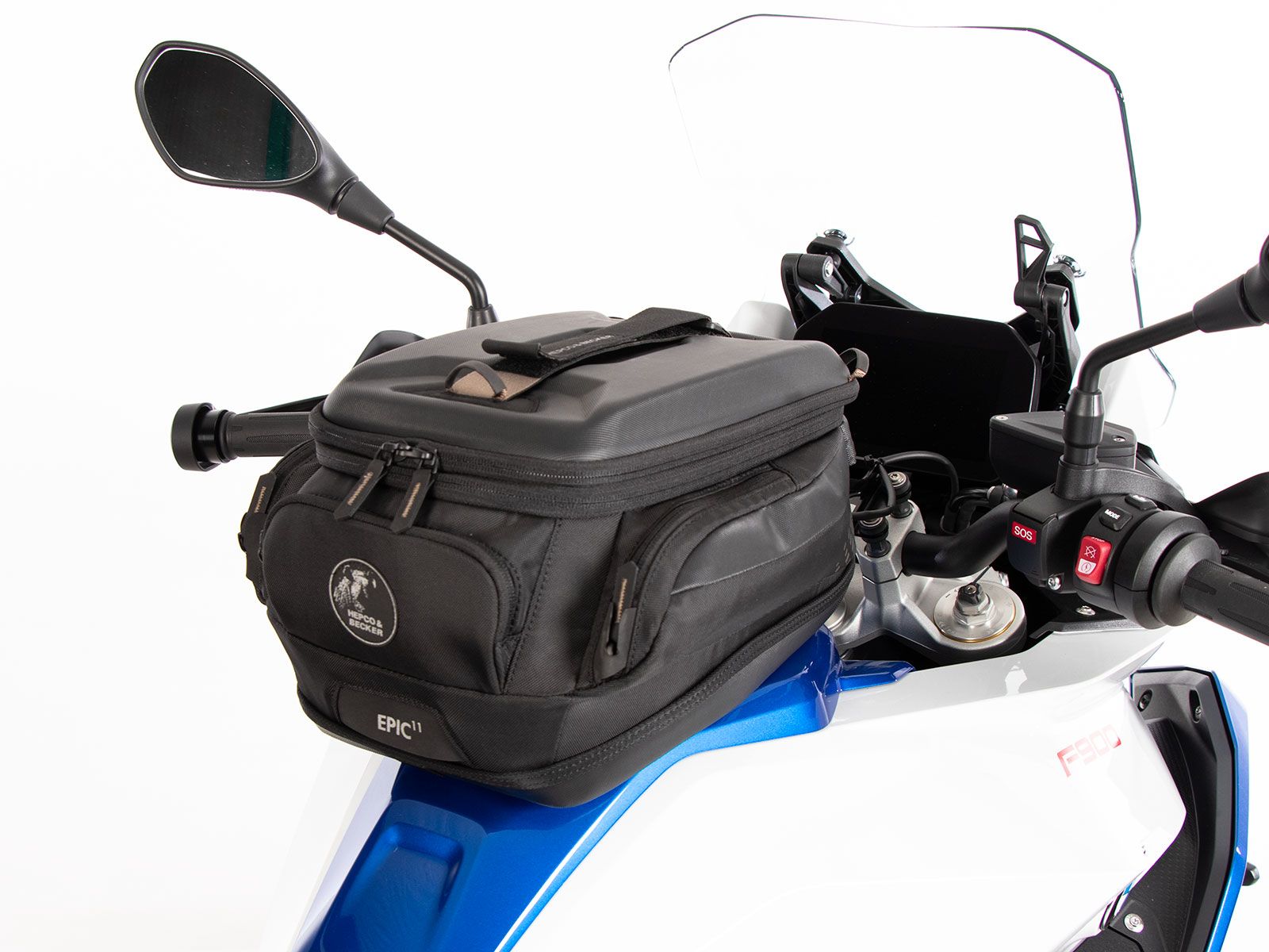Basistankring incl. tanktasvergrendeling voor BMW F 900 XR (25-) Hepco & Becker