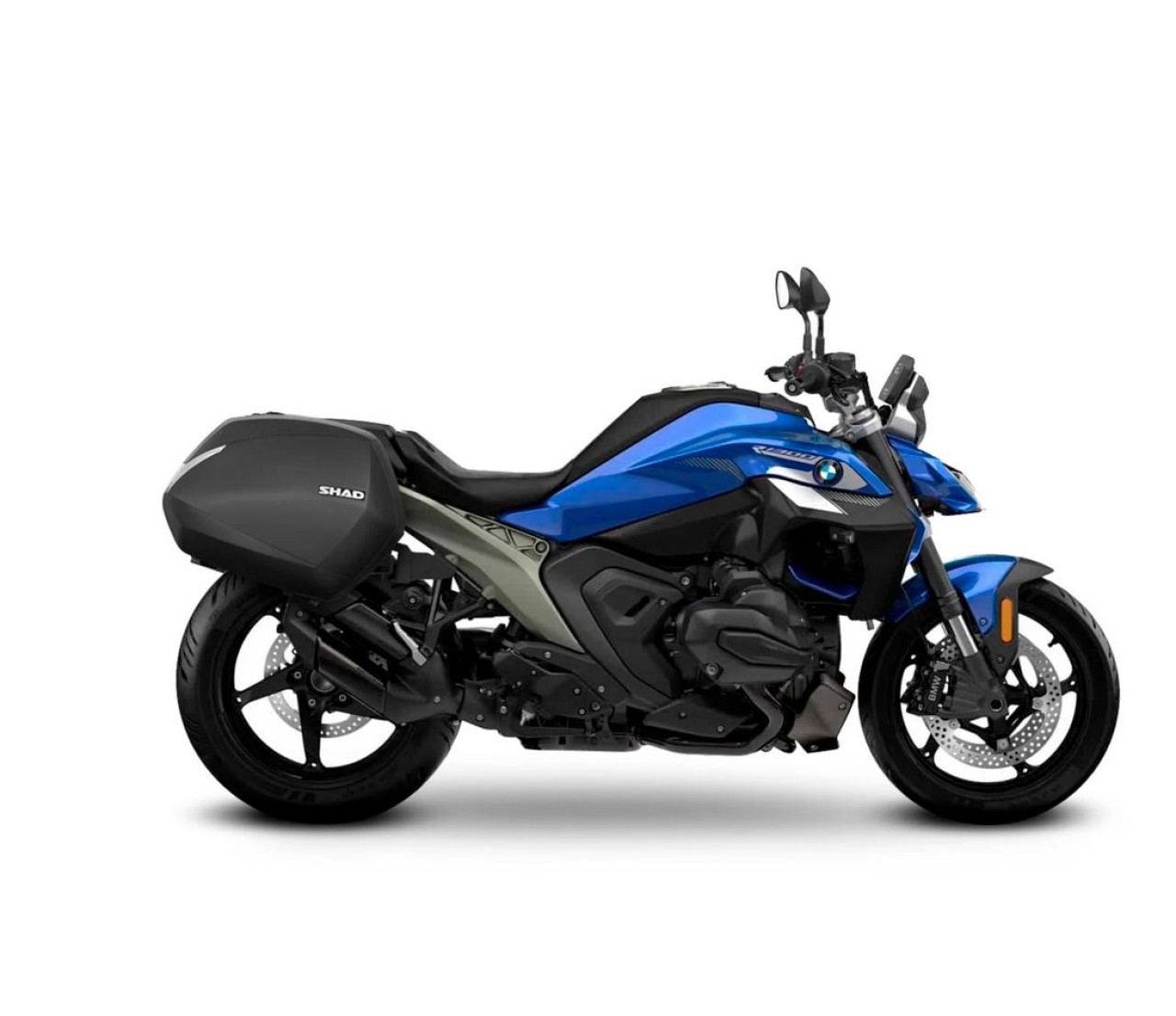 Shad zijkofferhouders 3P-systeem, zwart gelakt, voor BMW R 1300 R /RS (25-)