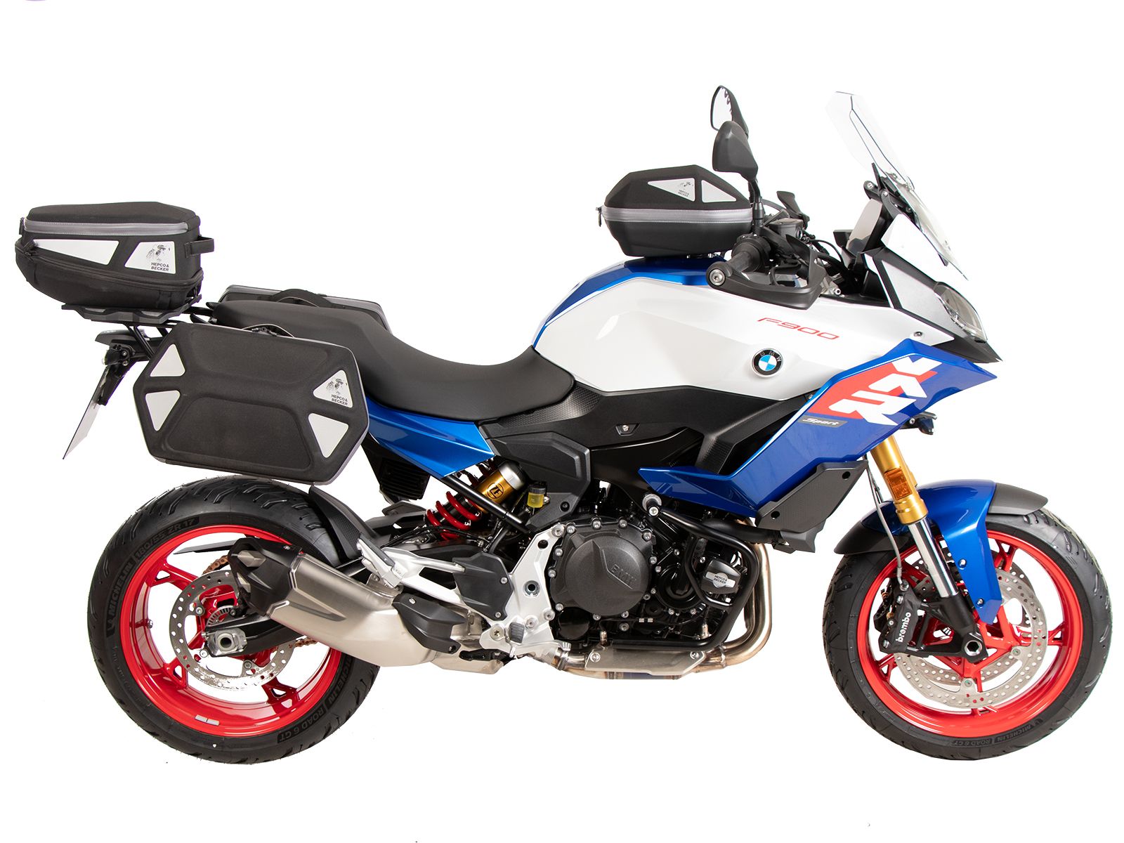 C-Bow zijdrager zwart voor BMW F 900 XR (25-) Hepco & Becker