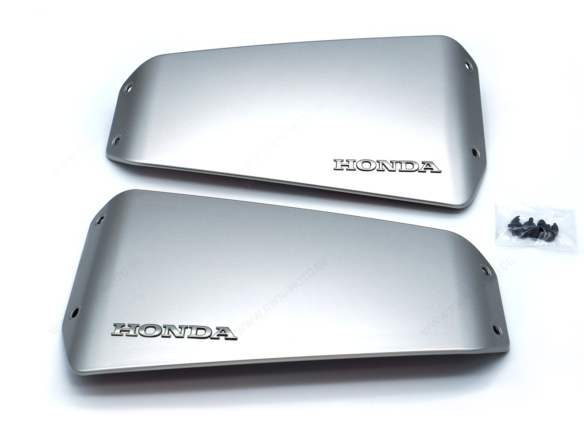 Bagageset zilver voor de zijkofferset voor Honda Forza 750 2021-