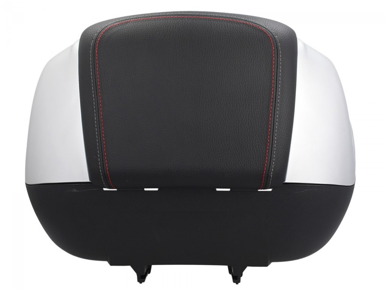 Topkoffer 37 l met rugleuning voor Piaggio Beverly Sport 300/350 (16-20) - matgrijs 760/B