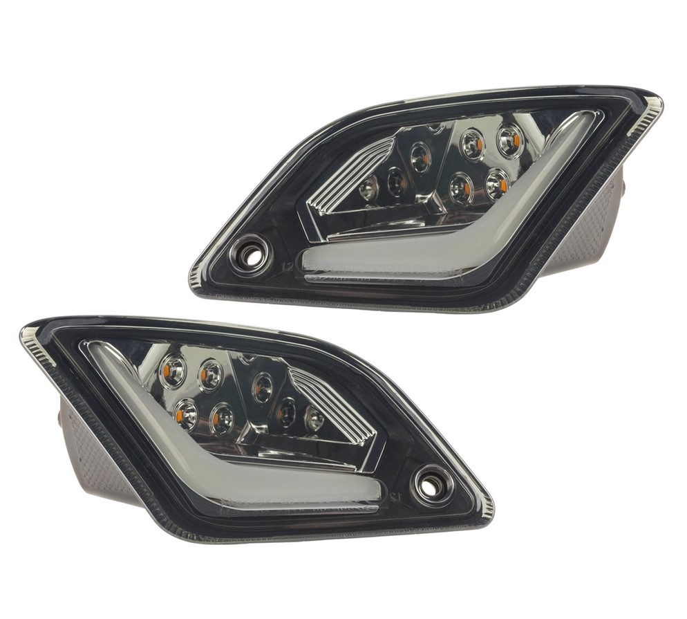 Knipperlichtset links/rechts achter voor Vespa GTS/GTS Super/GTV 125-300cc ('14-22), getint