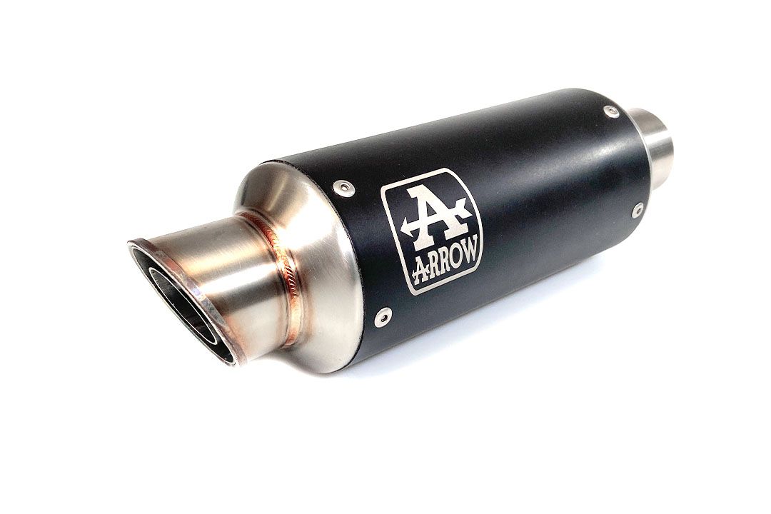 ARROW Uitlaat DARK GP2 voor Kawasaki Z 900 (17-22)