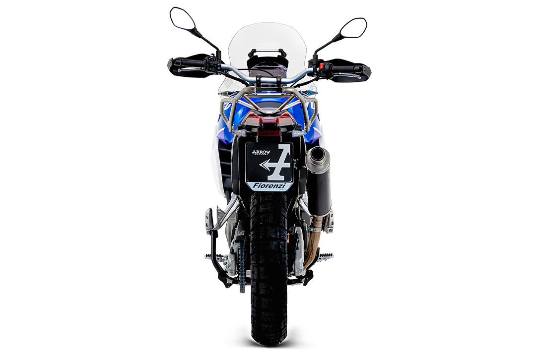 ARROW Uitlaat INDY RACE DARK Titanium voor Aprilia Tuareg 660