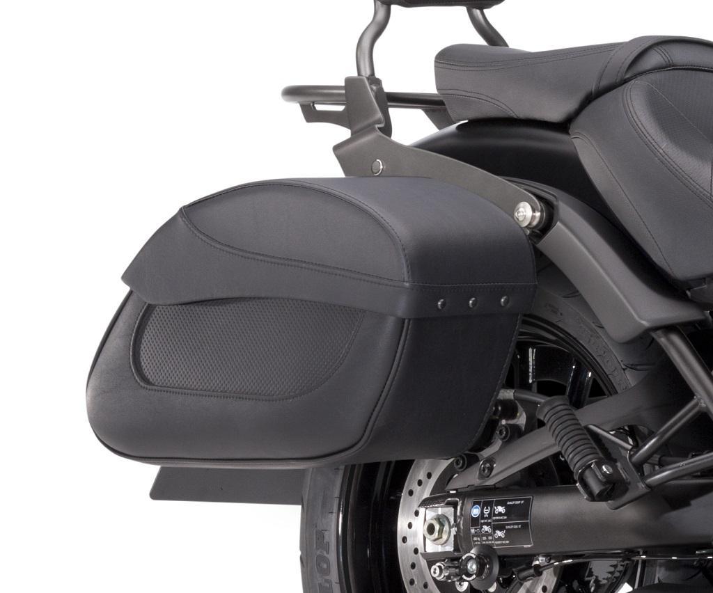 Beugels voor lederen zijtassen Quick Release voor Vulcan S (Bj.15-19) Origineel Kawasaki