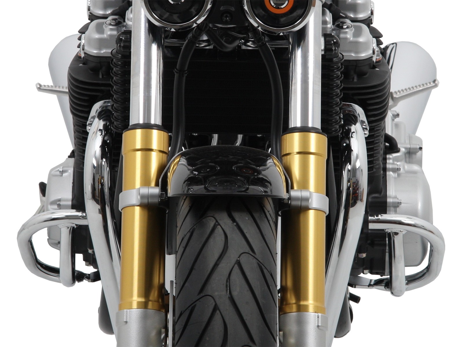 Chroom motorbeschermer voor Honda CB 1100 EX /RS (17-20) Hepco & Becker