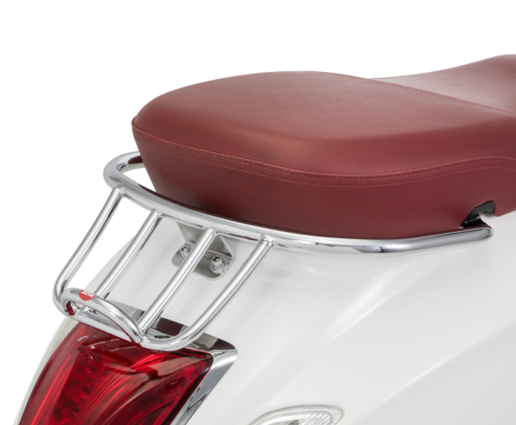 Bagagedrager/Socius Houder Chroom voor Vespa Primavera/Sprint 50-150cc 2T/4T AC