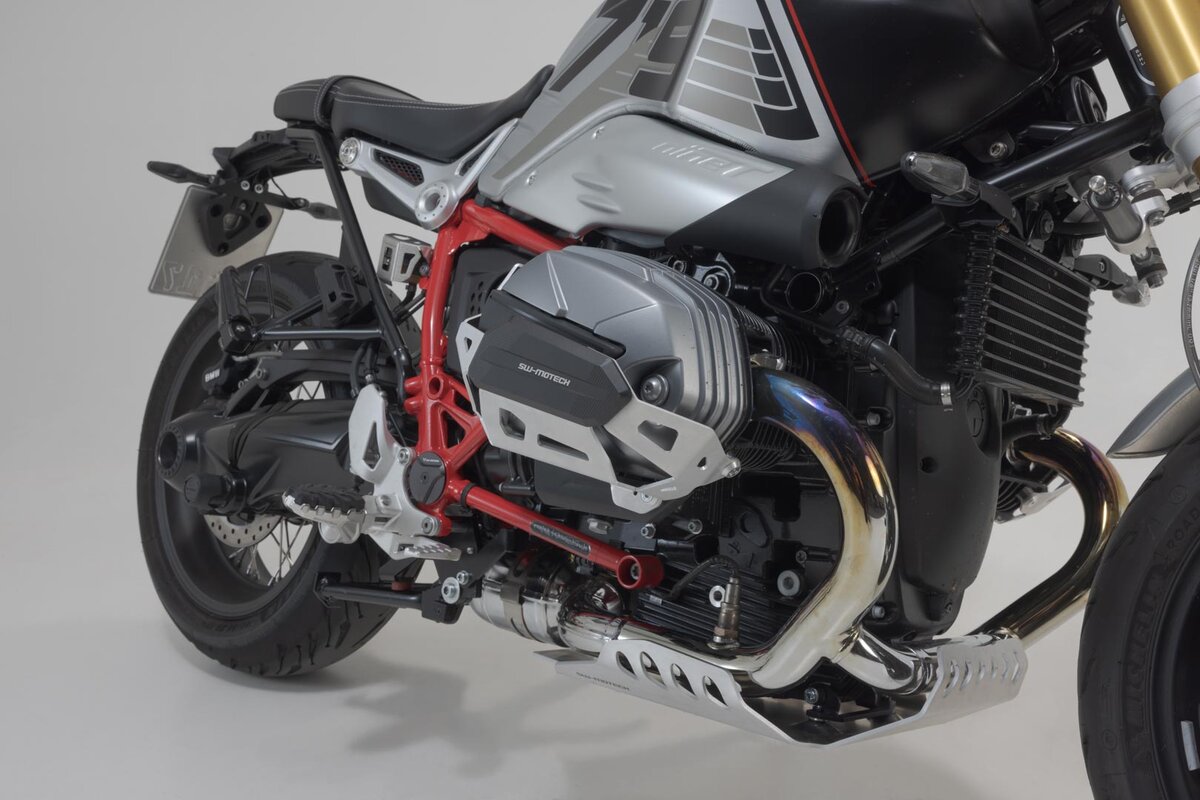 SW-Motech cilinderbescherming zilver voor BMW R 12 G/S (25-)