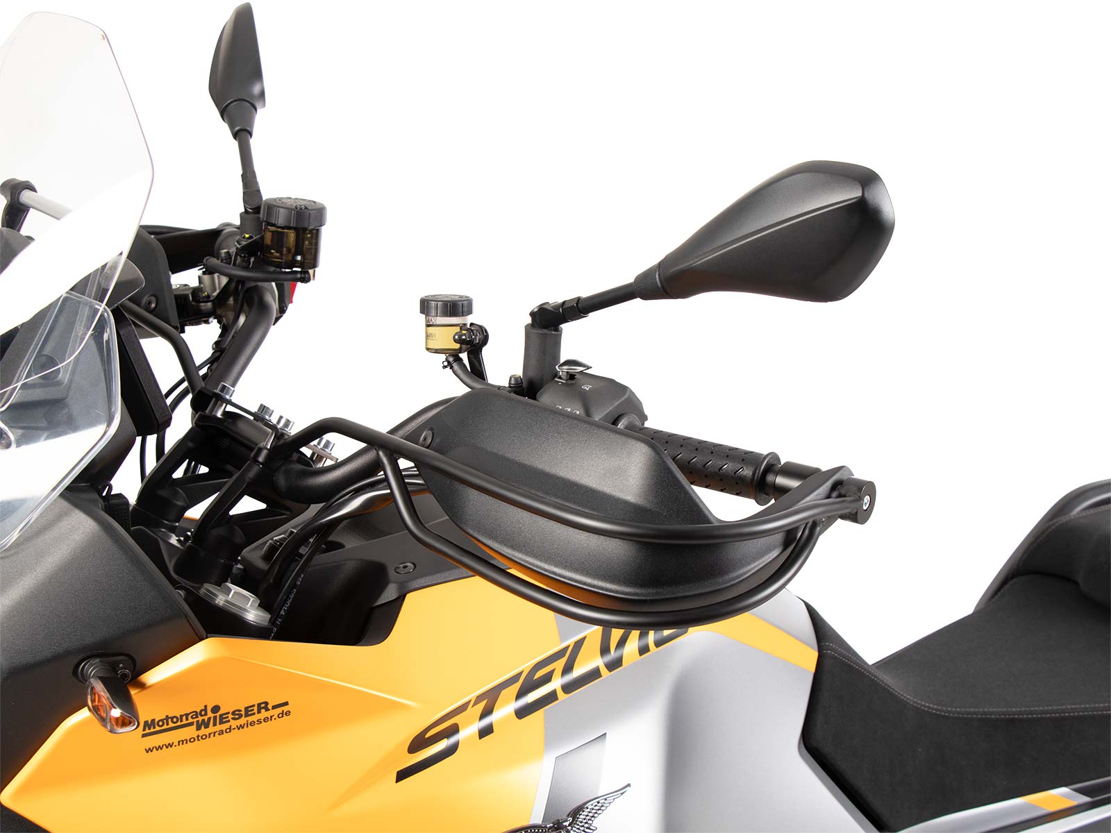 Handvatbeschermer voor Moto Guzzi Stelvio (24-) Hepco & Becker