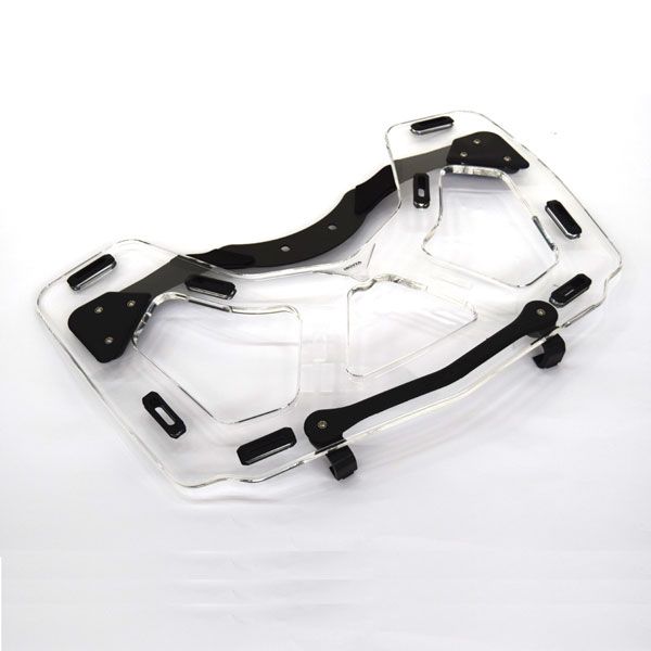 Bagagerek voor topkoffer BMW K 1600 GT /R 1250 RT /R 1200 RT, PMMA, transparant