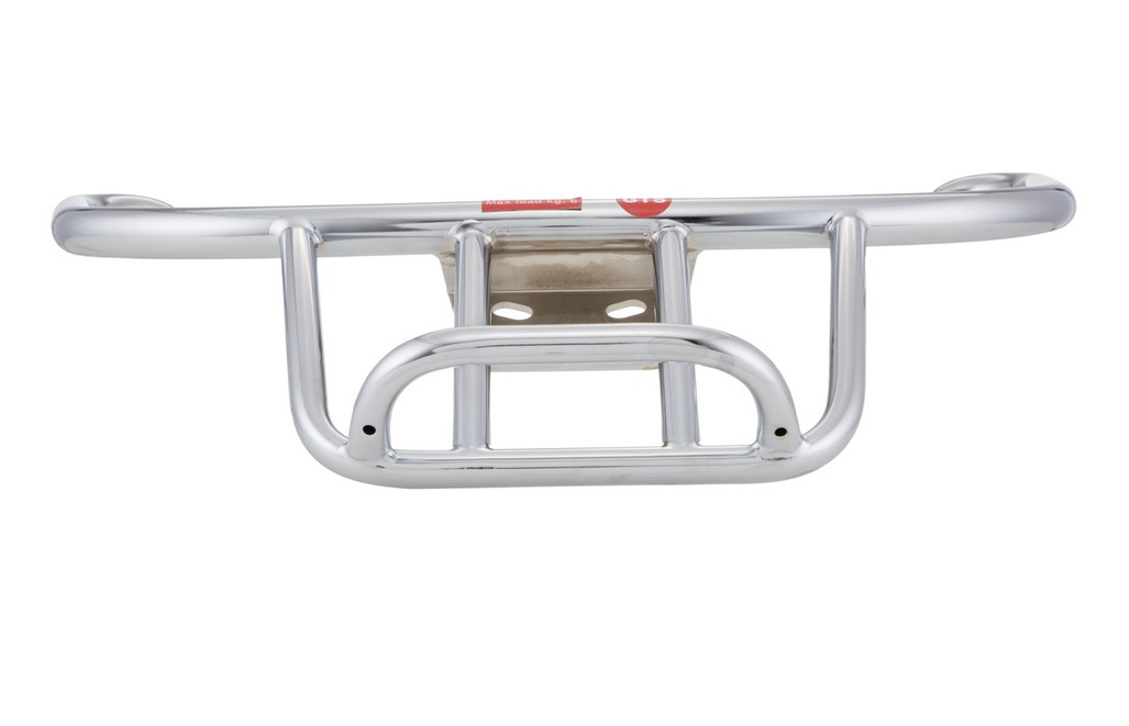 Bagagerek / duohandgreep achter 70's voor Vespa GTS/GTV/GT 125-300ccm 4T LC, chroom