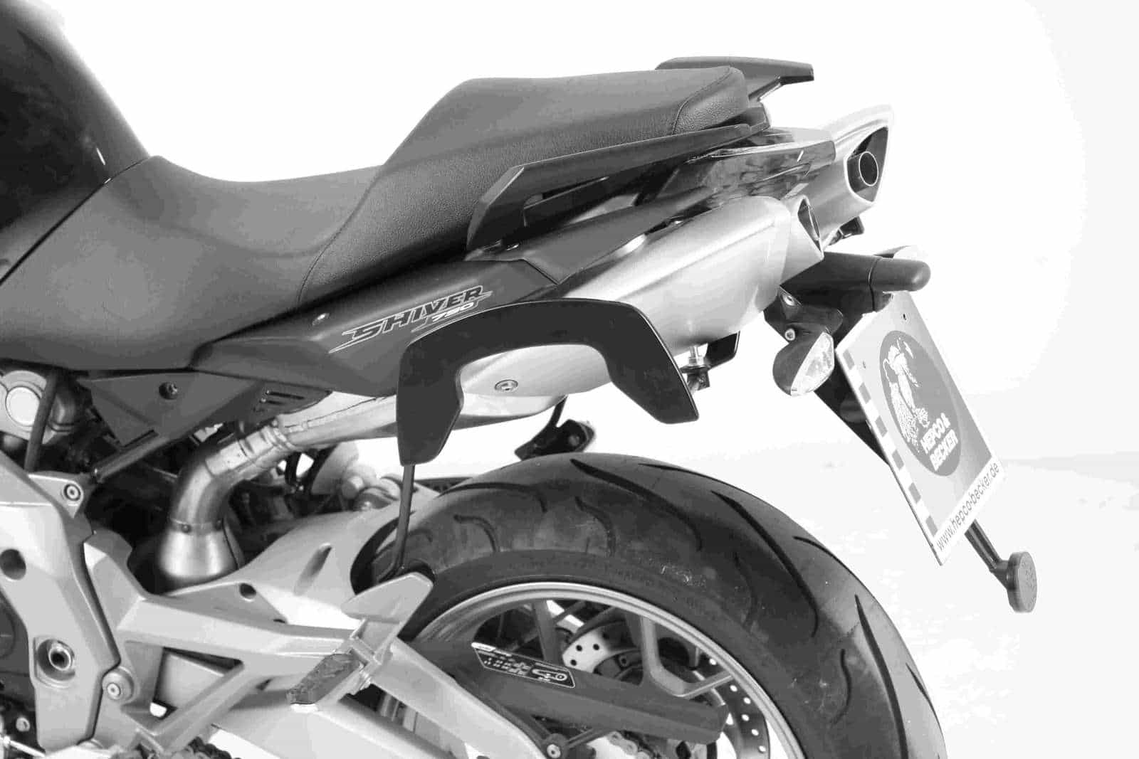 C-Bow zijdrager zwart voor Aprilia RS 660 / Factory (25-) Hepco & Becker