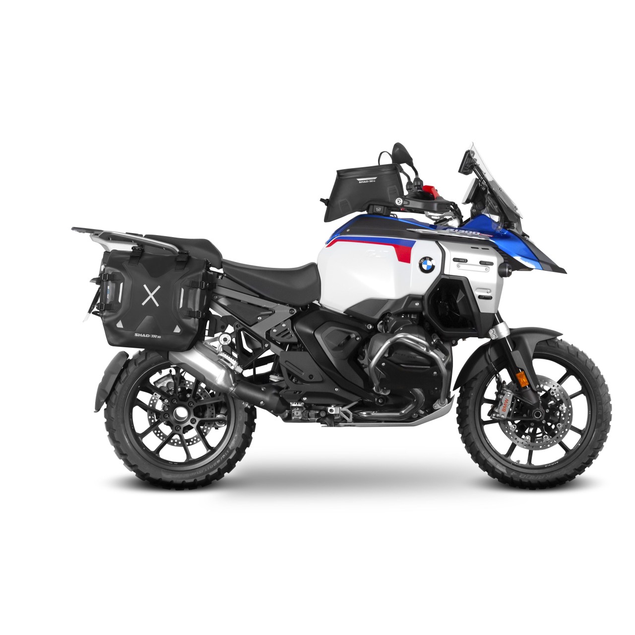 Shad zijkofferhouders 4P-systeem, zwart gelakt, voor BMW R 1300 GS Adventure (24-)