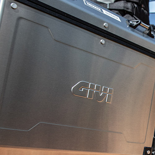 Givi aluminium zijkofferset Trekker Outback 37L Monokey