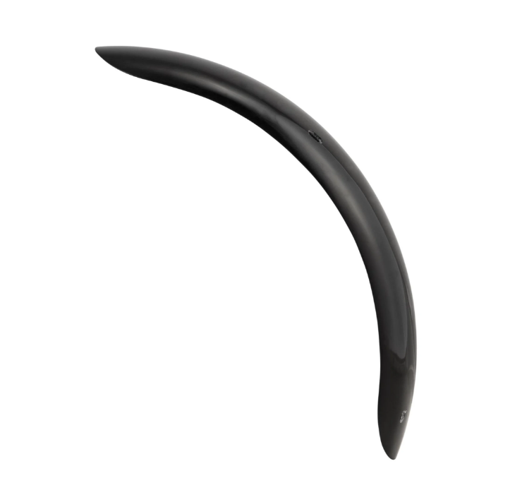 Spatbord 2.0 Garelli Race EVO II zonder beugel voor Vespa PX 80-200cc, GFK zwart