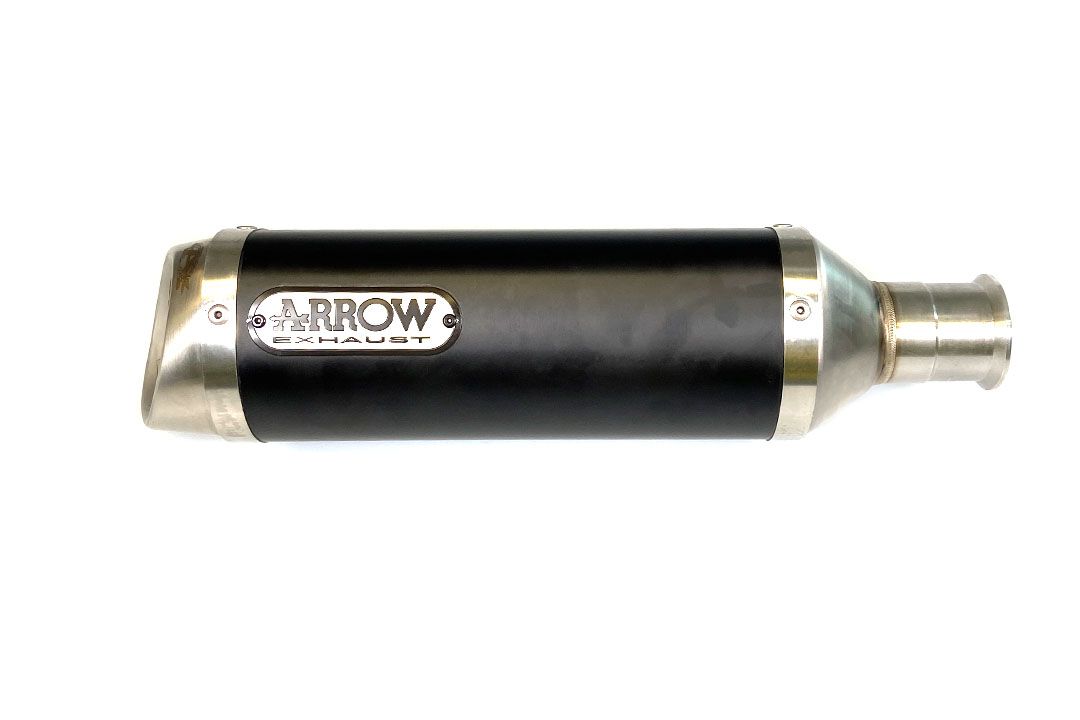 ARROW uitlaat DARK THUNDER aluminium voor Yamaha YZF-R6 (06-16)