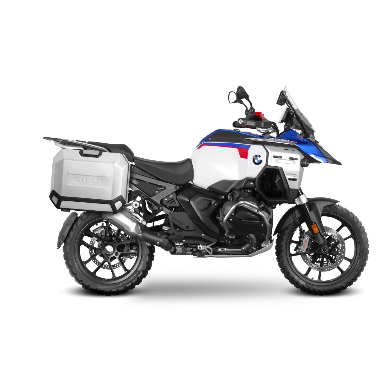 Shad zijkofferhouders 4P-systeem, zwart gelakt, voor BMW R 1300 GS Adventure (24-)