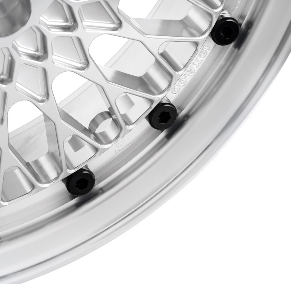 Velg Comb 1 voor/achter voor Vespa GTS/GTS Super/GTV/GT/946 125-300ccm, zilver