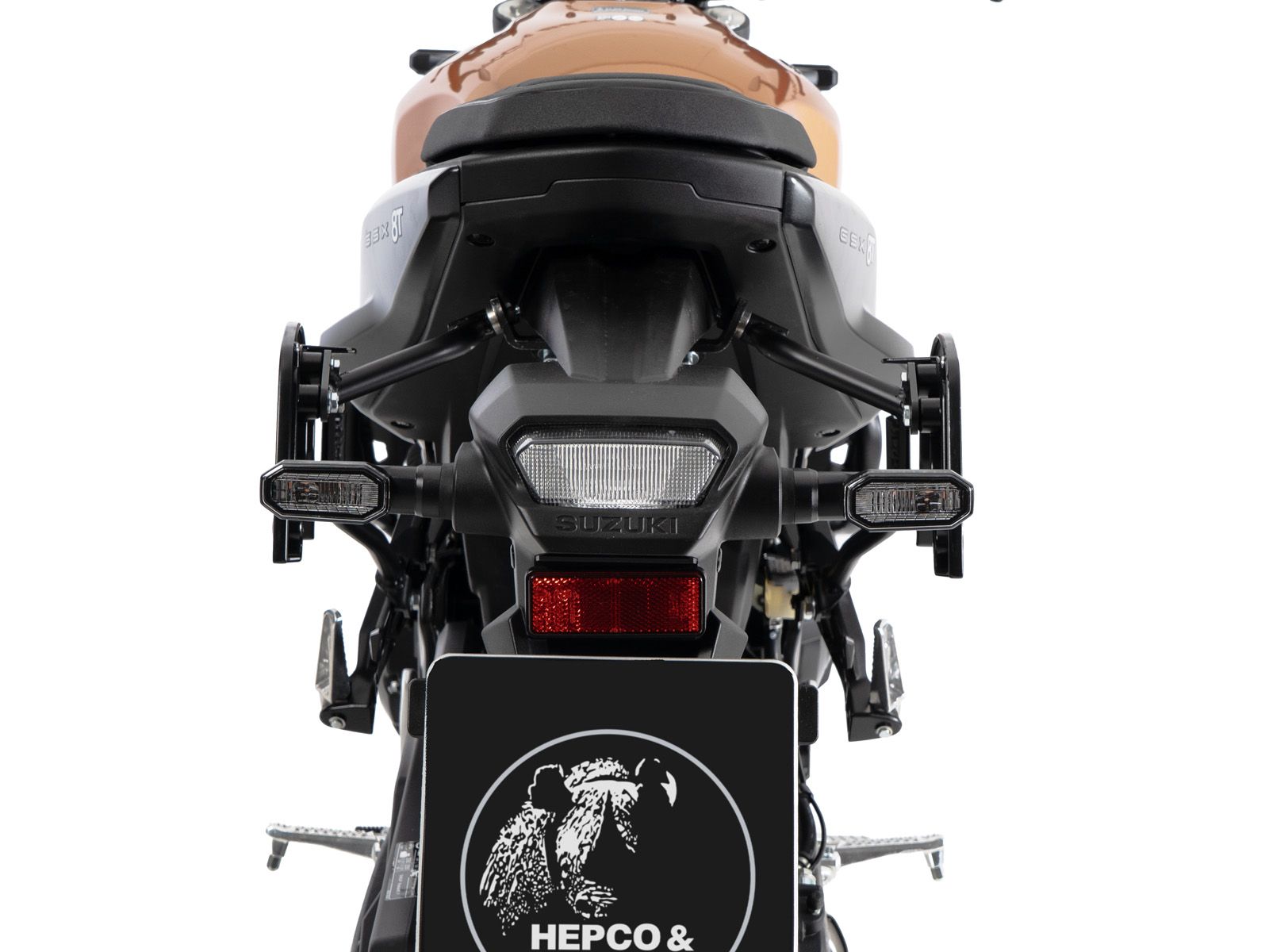 C-Bow zijdrager zwart voor Suzuki GSX-8T (25-) Hepco & Becker