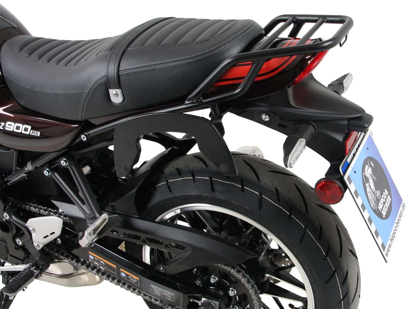 C-Bow zijdrager zwart voor Kawasaki Z 900 RS /Black Ball Edition (26-) Hepco & Becker