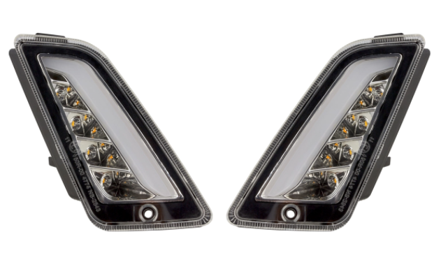 Richtingaanwijzerset voor & achter voor Vespa GTS/GTS Super/GTV 125-300cc ('14-), duidelijk
