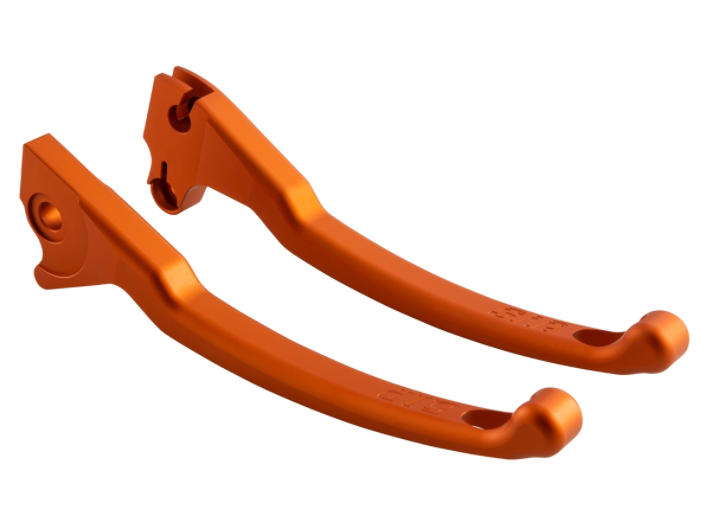 Sport hendelset rem links/rechts voor Vespa LX/LXV/S/Primavera/Sprint 50-150ccm, mat oranje