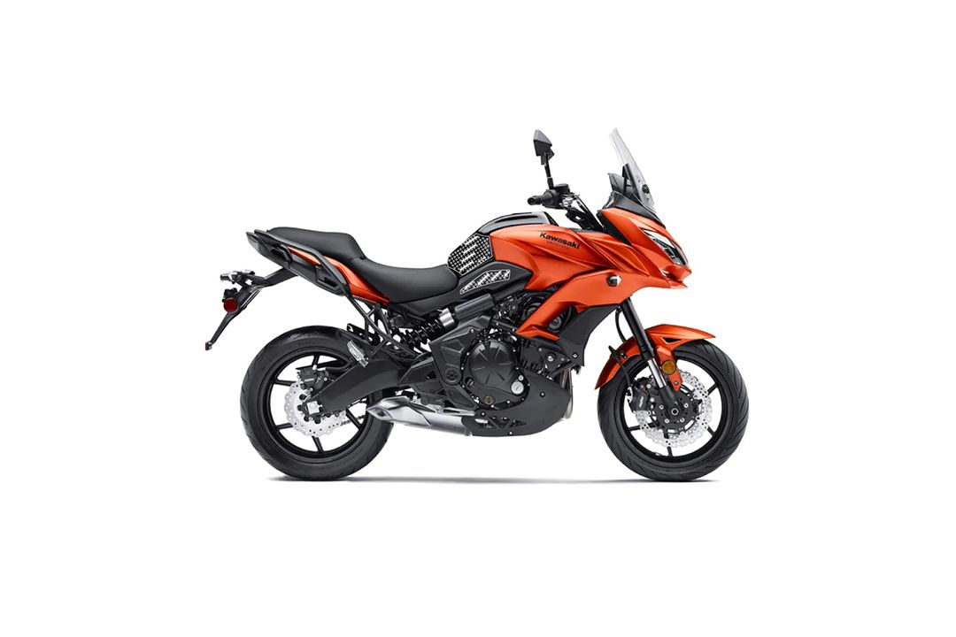 Stompgreep hybride Volcano voor Kawasaki Versys 650 2015-20