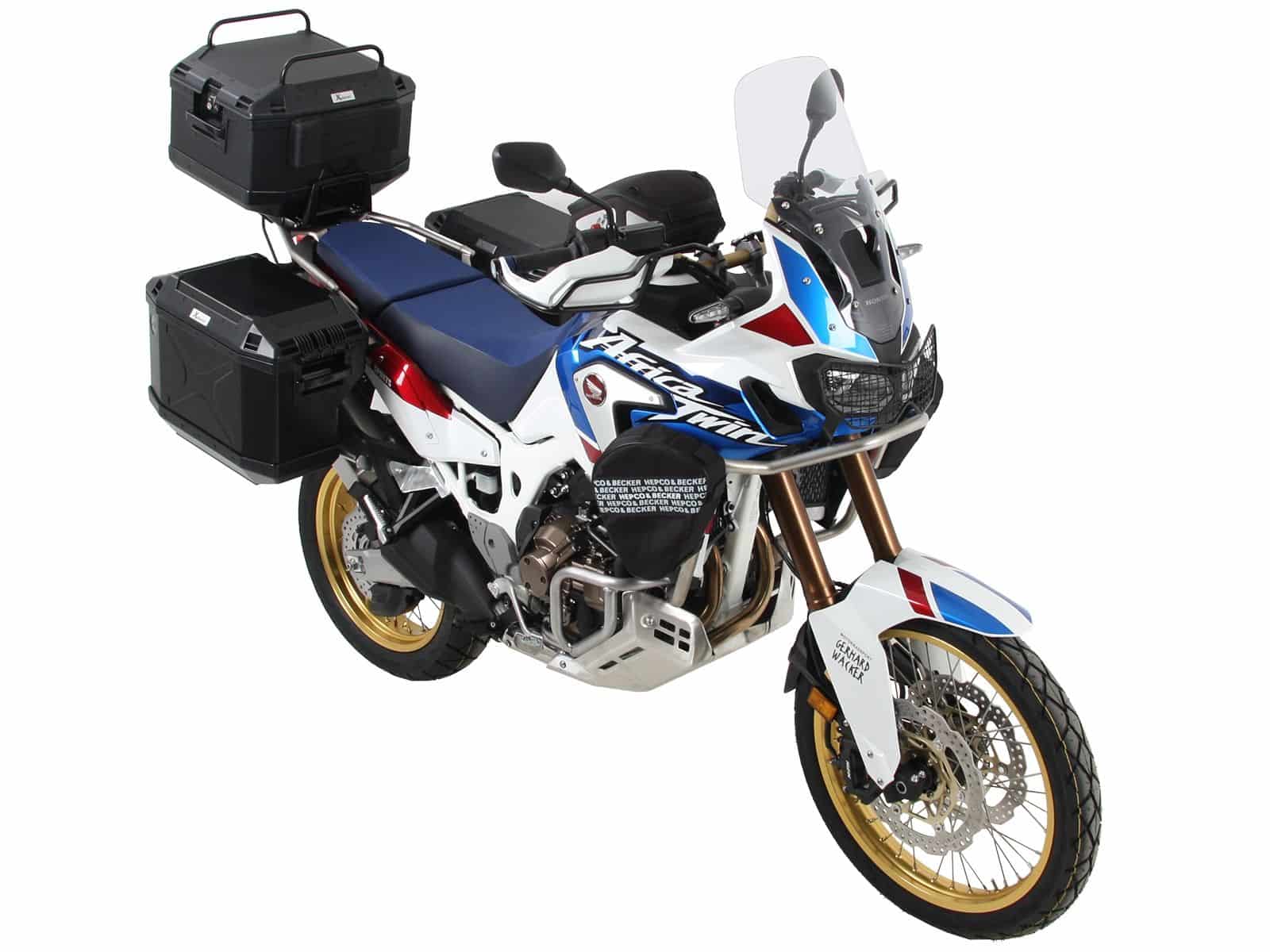 Alurack topkofferdrager zwart voor Honda CRF 1000 Africa Twin Adventure Sports /DCT (18-19)