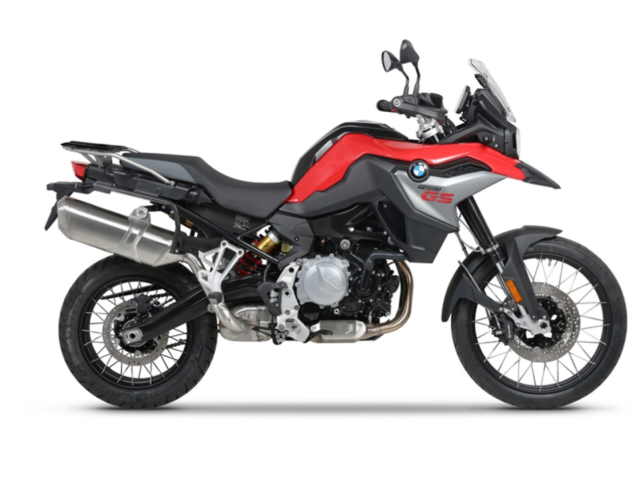 Shad zijkofferhouders 3P-systeem, zwart gelakt, voor BMW GS-modellen