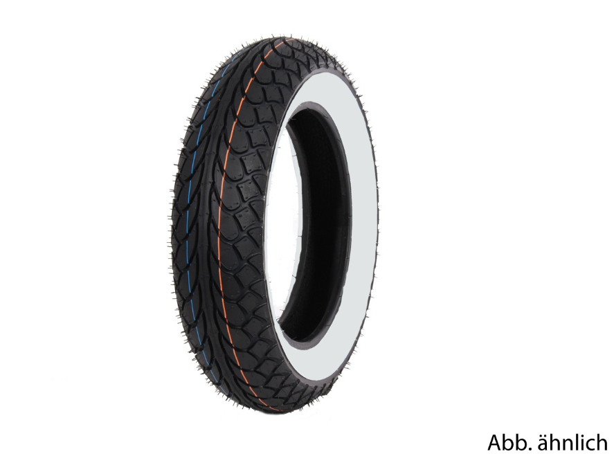 Mitas band 120/70-10, 54L, TL, whitewall band, MC22, achter