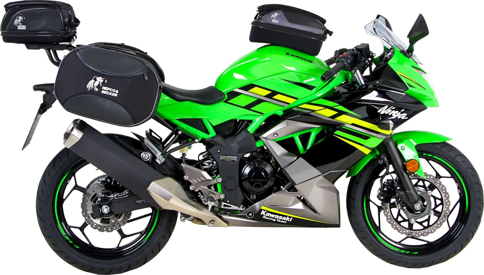 C-Bow zijdrager voor Kawasaki Ninja 125 (18-) Hepco & Becker