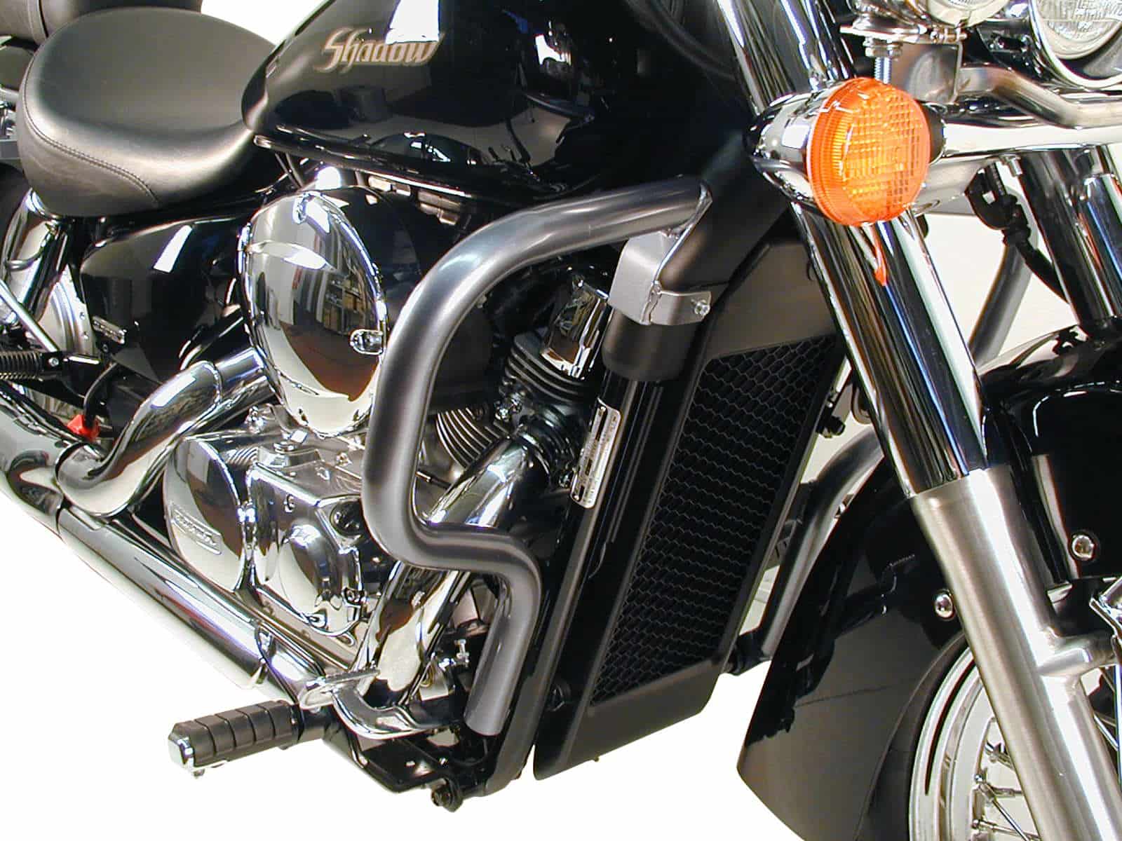 Chroom motorbeschermer voor Honda VT 750 C Shadow (04 -07) Hepco & Becker