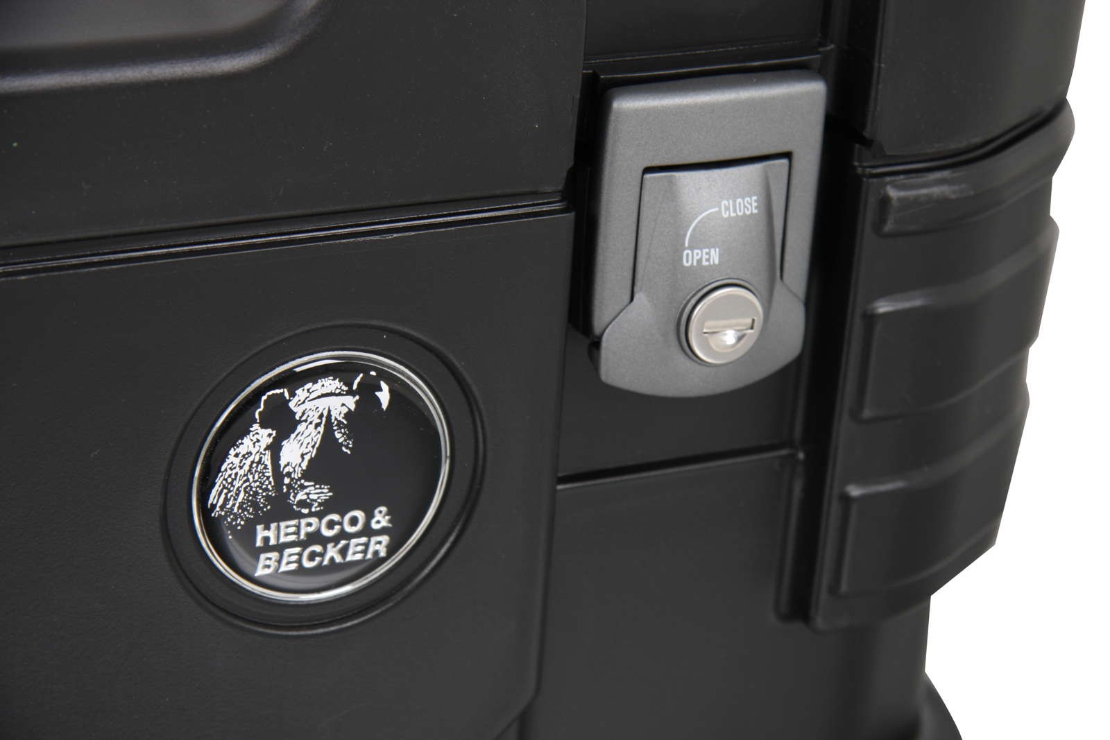 Gobi zijkofferset Black Edition incl. bagagehaak Hepco & Becker
