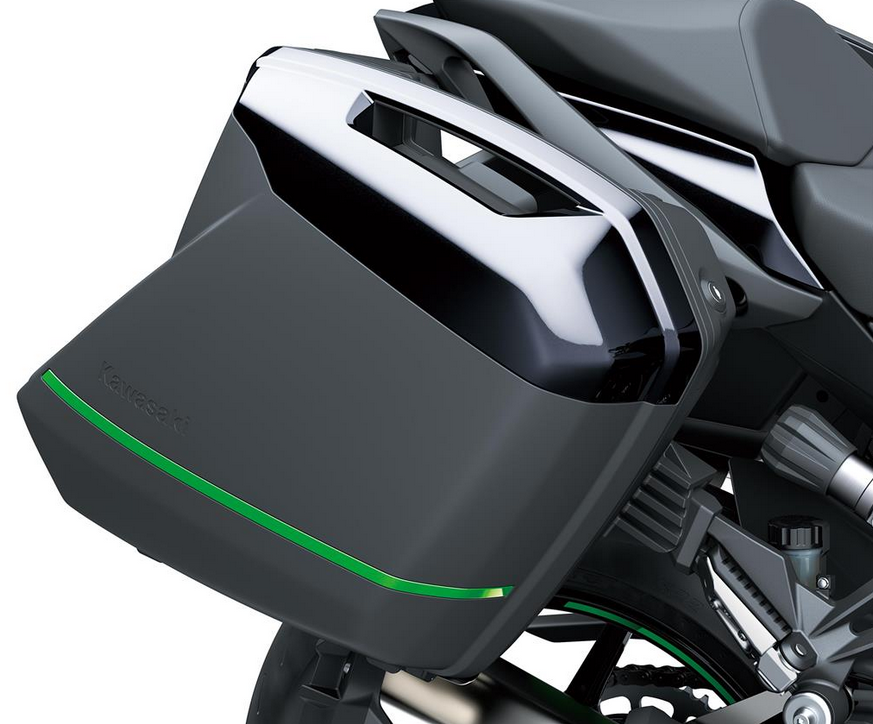 Zij kofferset 2 x 28L Origineel Kawasaki