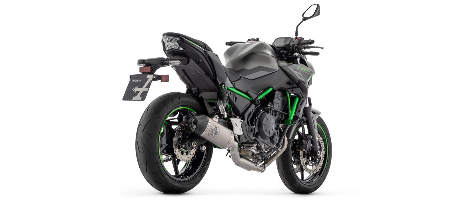 ARROW compleet systeem titanium voor Kawasaki Ninja 650, Z650 modeljaar 2024-